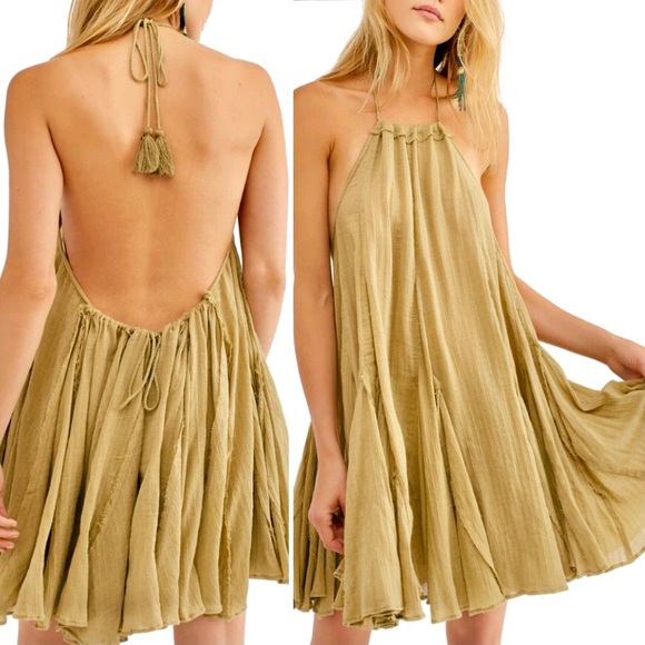 Free People Dresses & Skirts - Free People Catching Rays Mini Dress Tunic Gauze